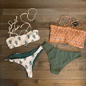 Two brand new bathing suits!